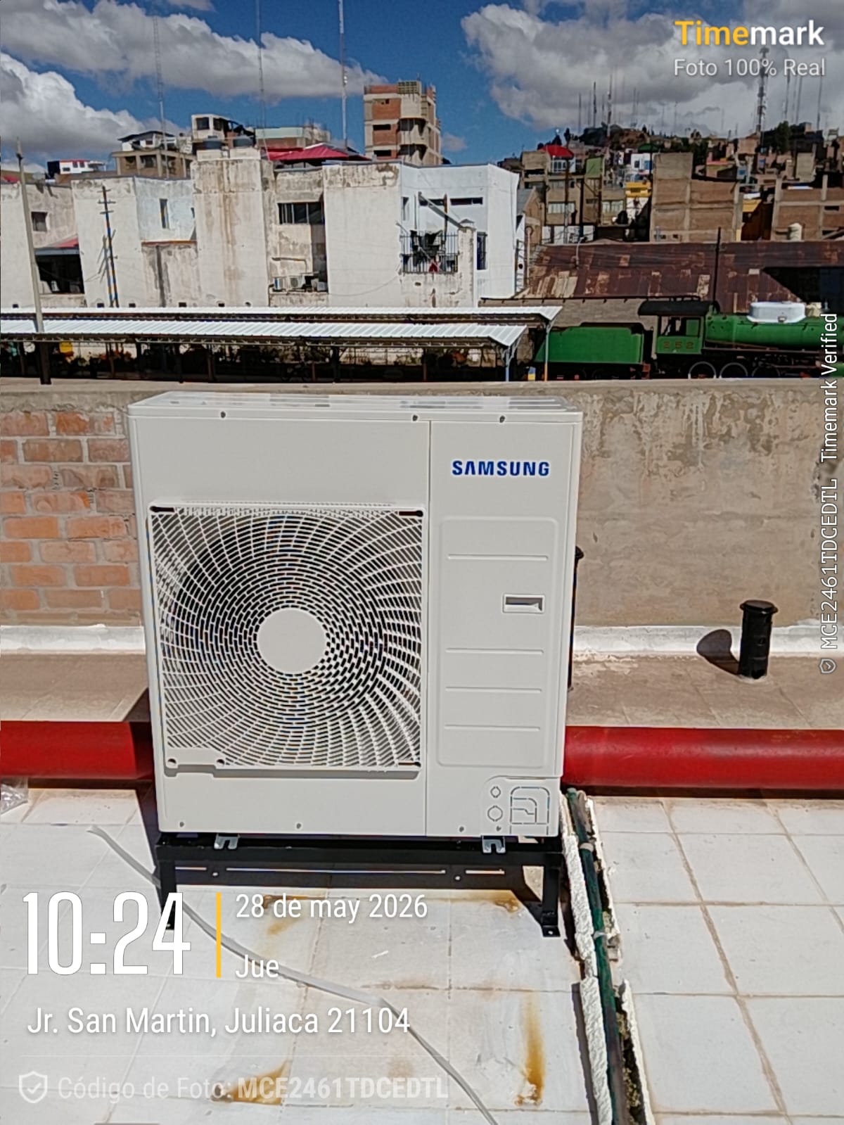 Instalación aire acondicionado